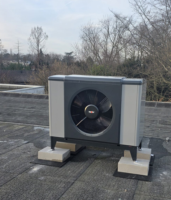 Bildplatzhalter: Wärmepumpeninstallation